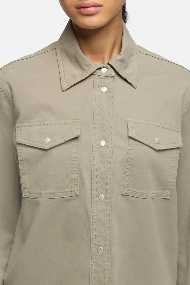 CLASSIC SHIRT in Comfort Twill Military