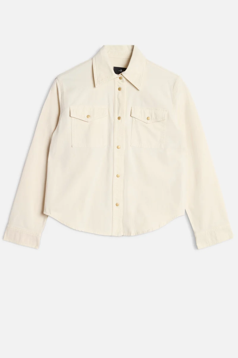 CLASSIC SHIRT in Comfort Twill Ecru
