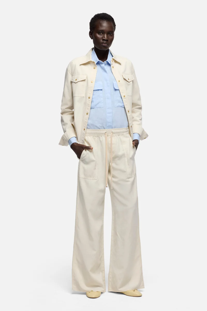 CLASSIC SHIRT in Comfort Twill Ecru