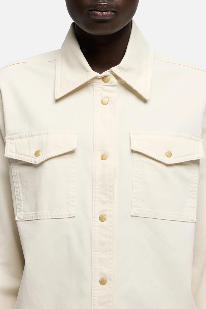 CLASSIC SHIRT in Comfort Twill Ecru