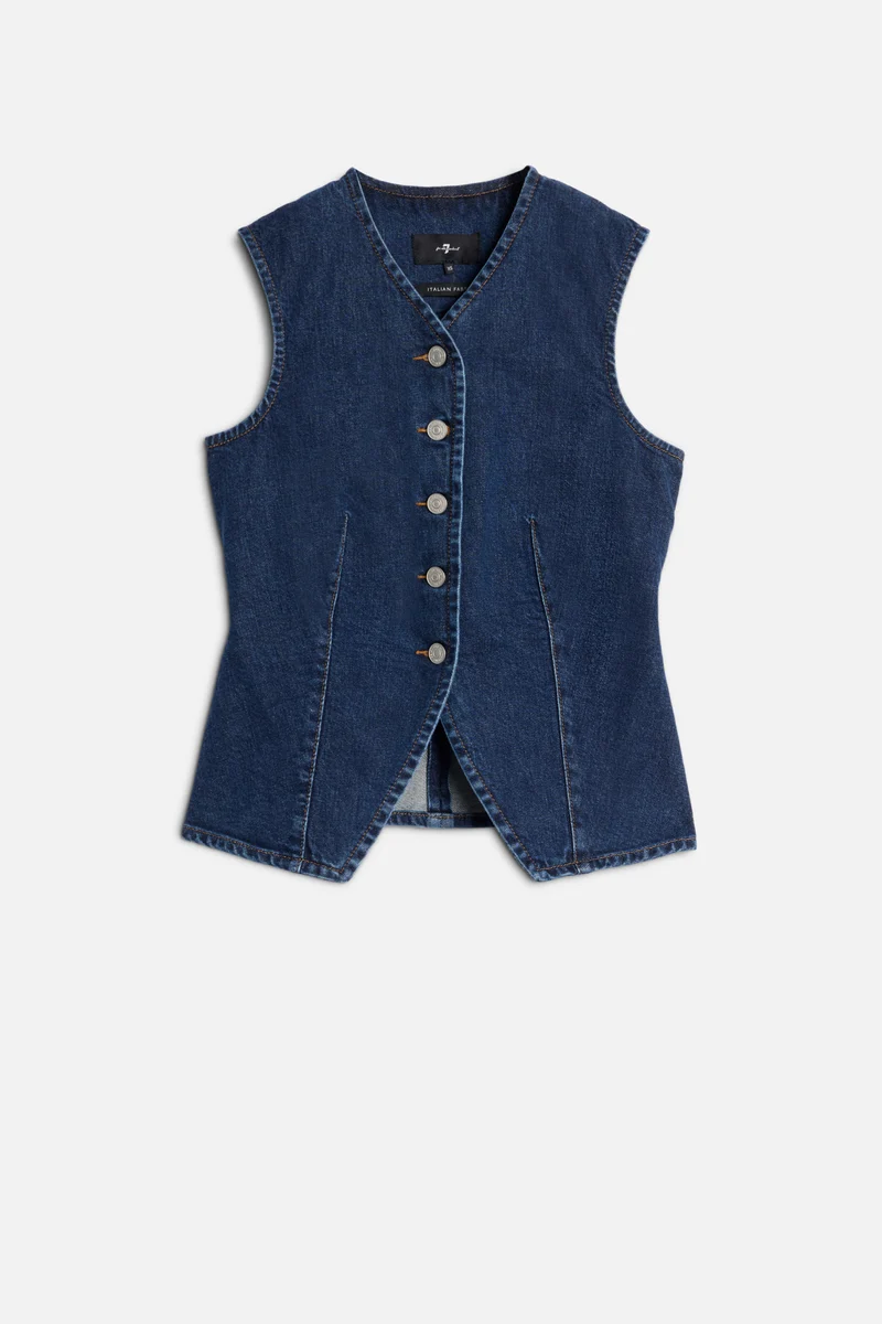 LADY VEST in Comfort Indiglow