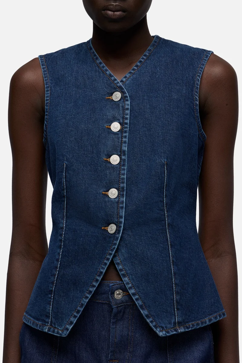 LADY VEST in Comfort Indiglow