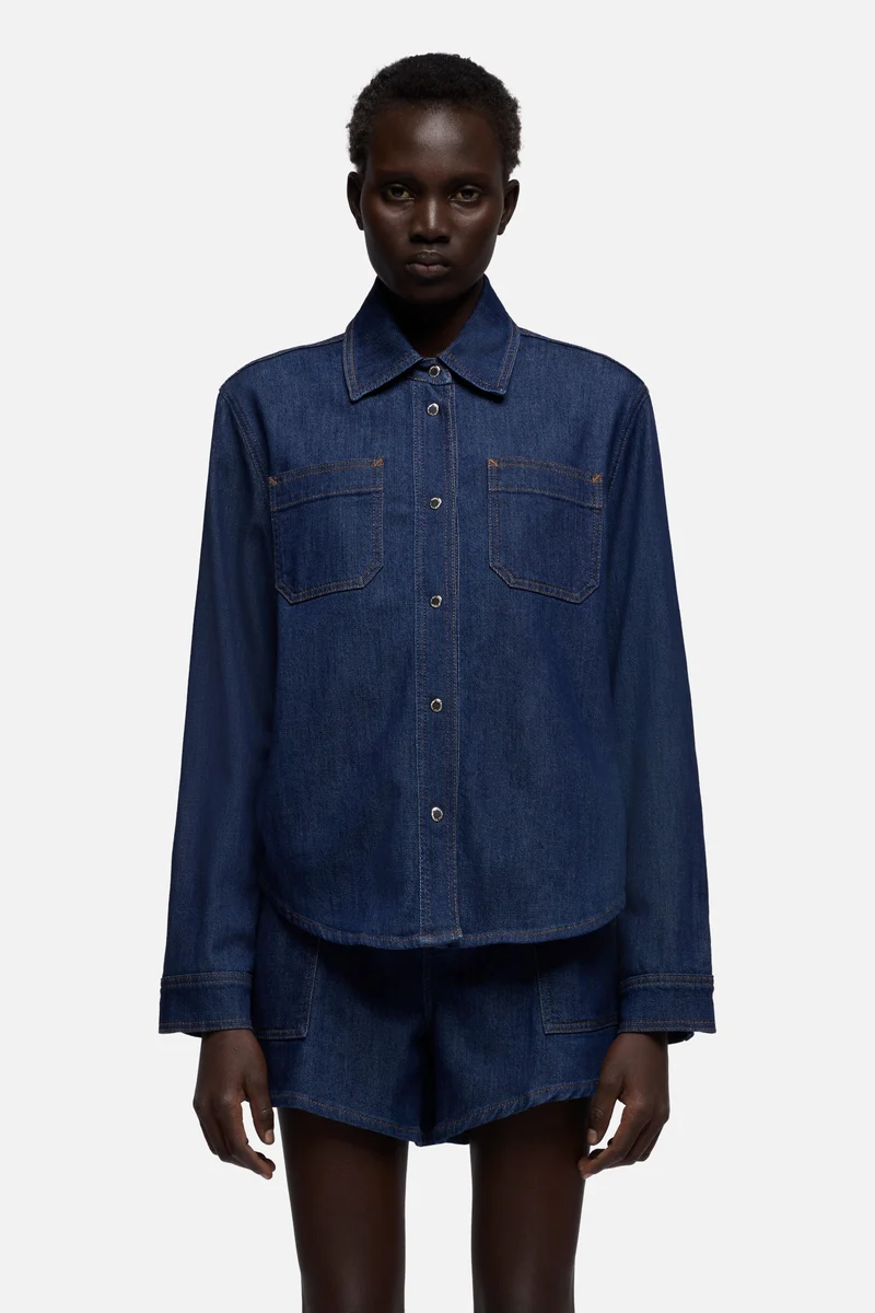 UTILITY CLASSIC SHIRT in Weightless Halona