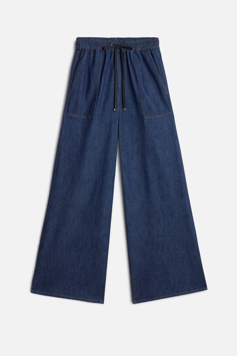 UTILITY PULL ON WIDE LEG in Weightless Halona