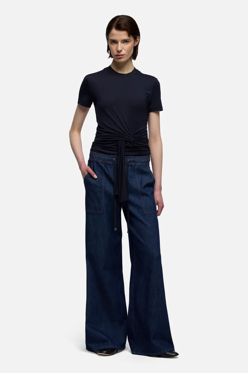 UTILITY PULL ON WIDE LEG in Weightless Halona