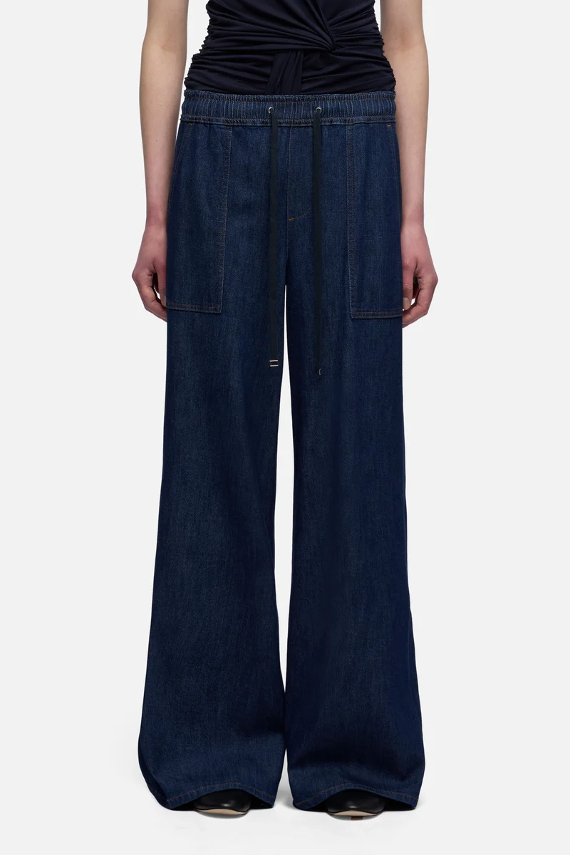 UTILITY PULL ON WIDE LEG in Weightless Halona