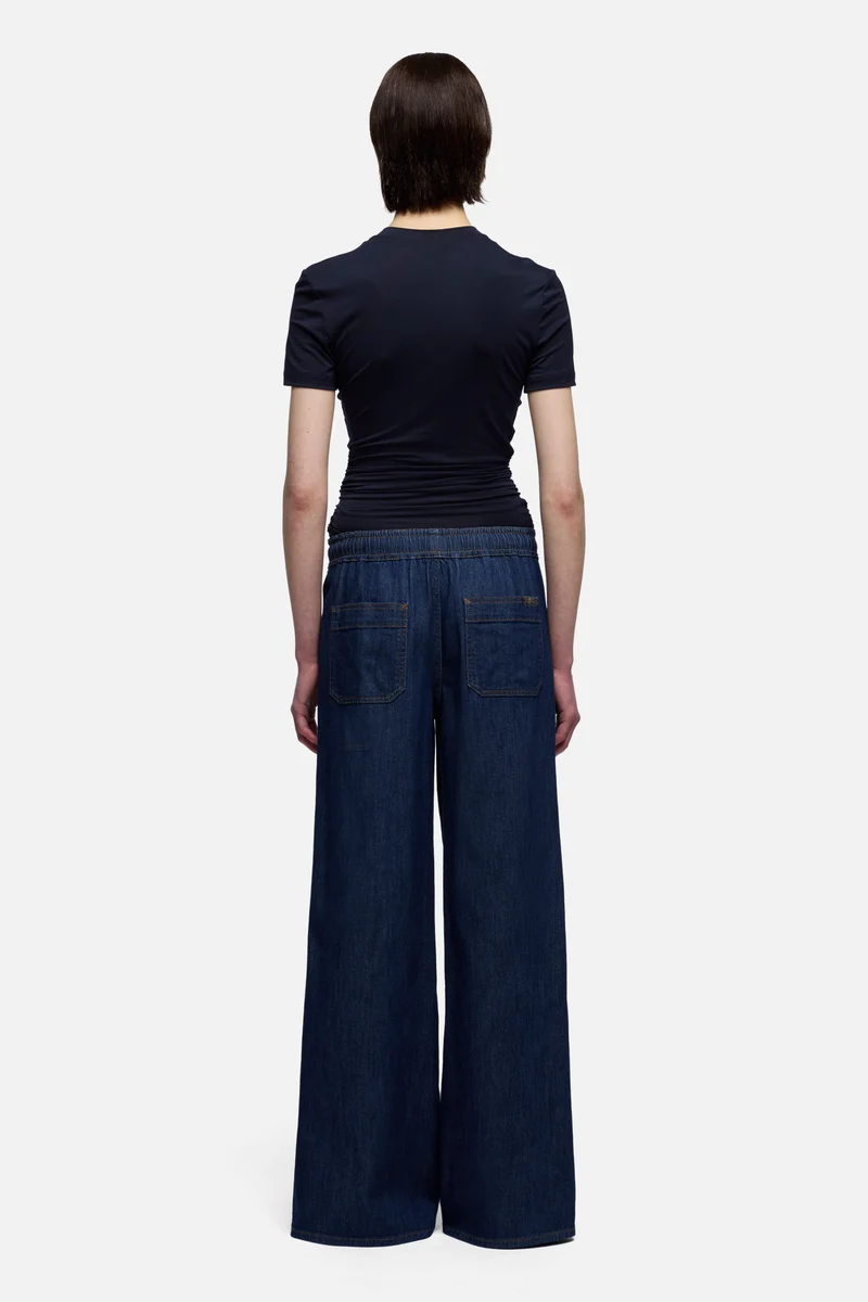 UTILITY PULL ON WIDE LEG in Weightless Halona