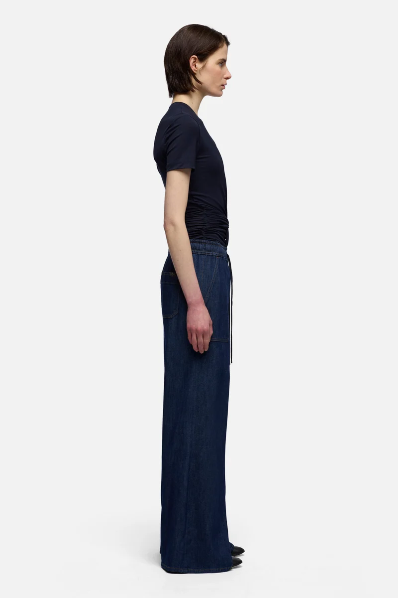 UTILITY PULL ON WIDE LEG in Weightless Halona