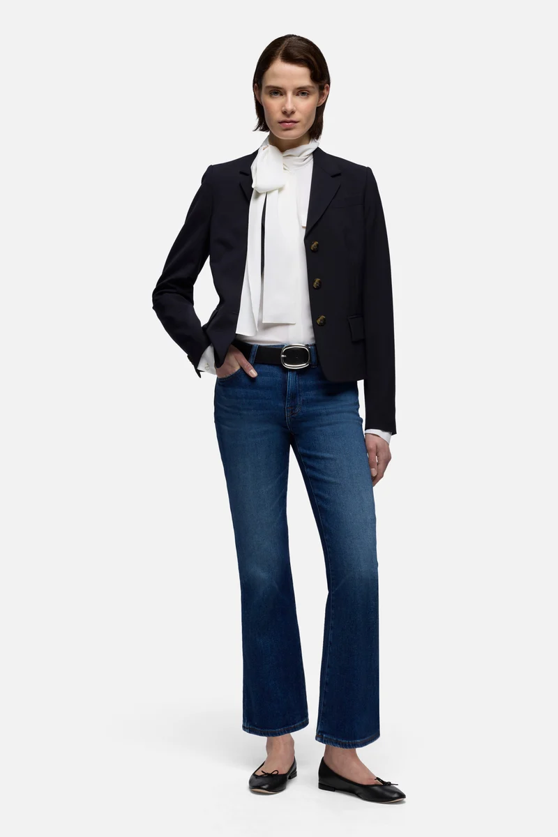 CROPPED BOOT in Slim Illusion Current
