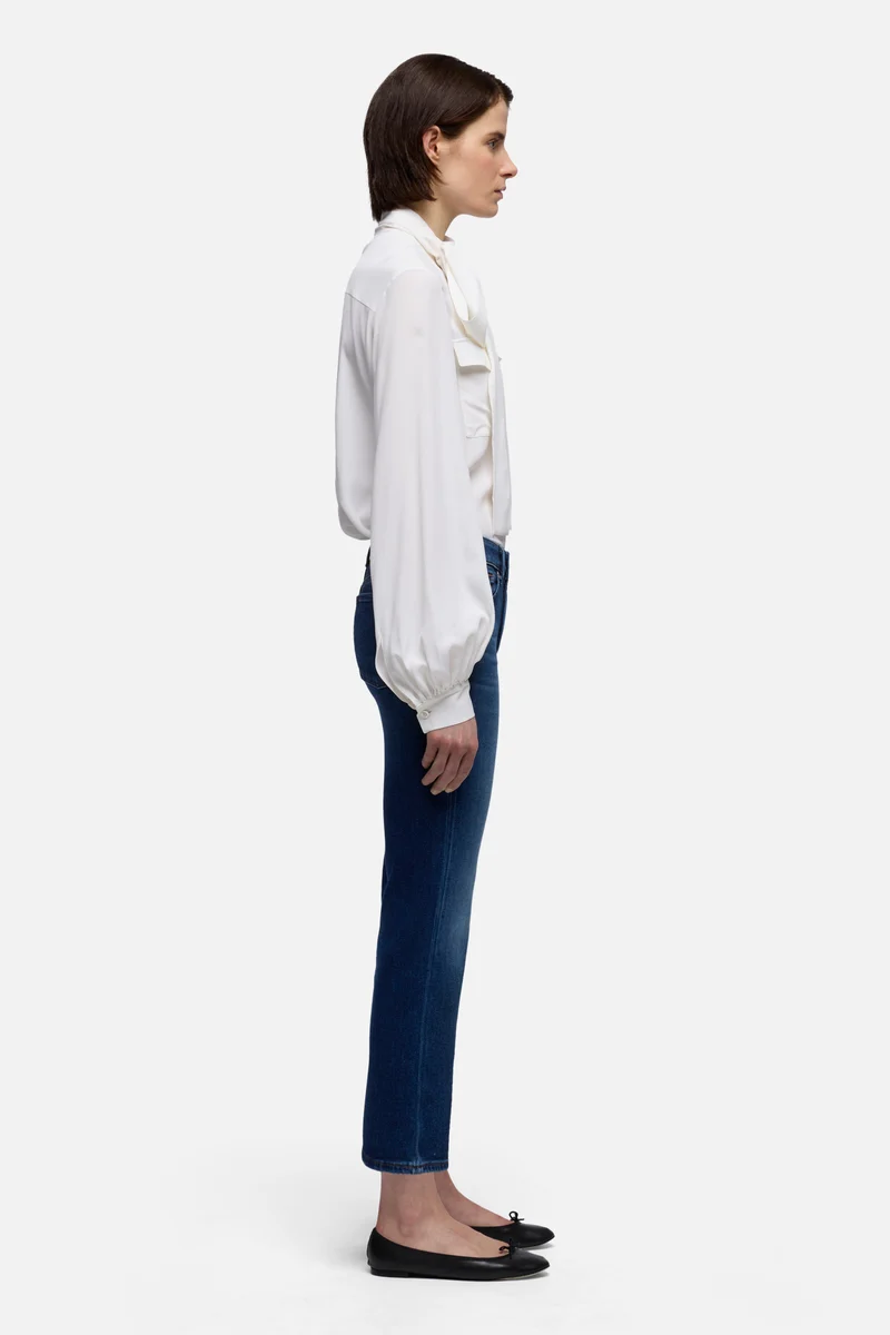 CROPPED BOOT in Slim Illusion Current
