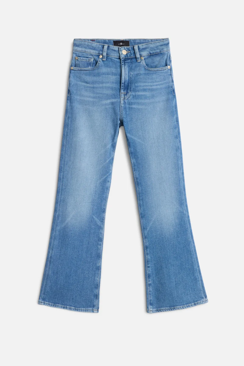 CROPPED BOOT in Slim Illusion Bluehaven