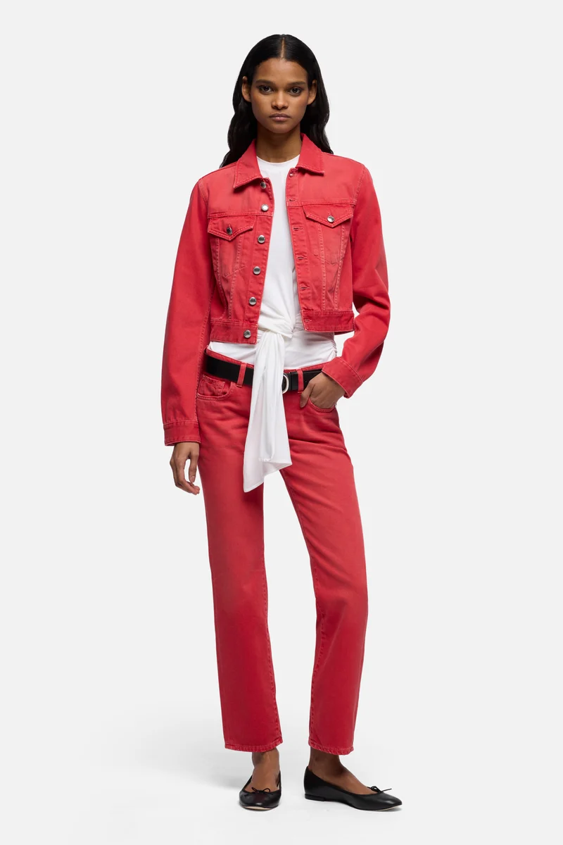 SHRUNKEN JACKET in Comfort Flame