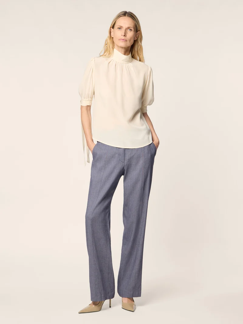 Silk Chiffon Blouse