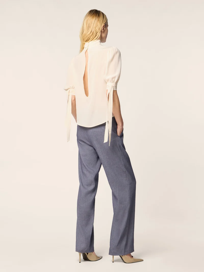 Silk Chiffon Blouse