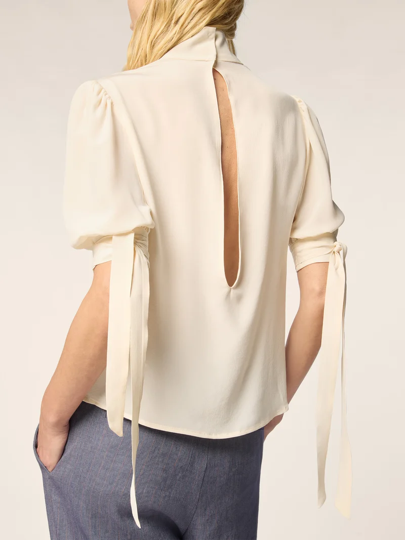 Silk Chiffon Blouse
