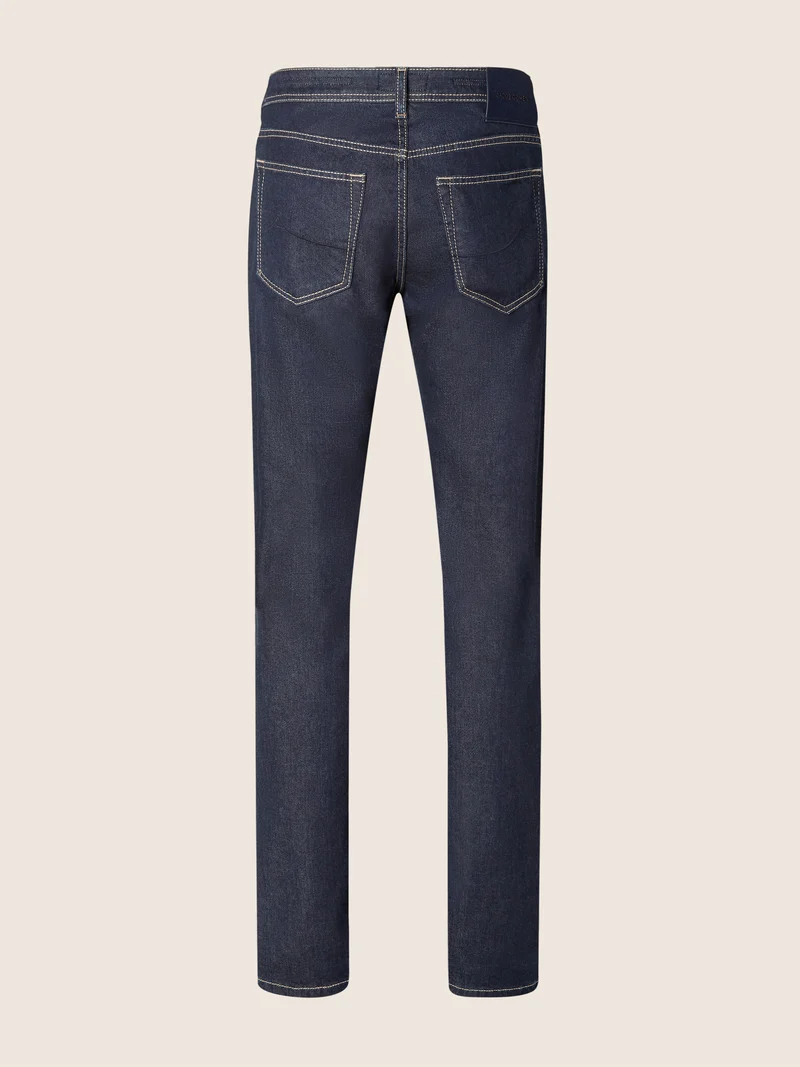 Nick – Jeans in Cotton and Silk Stretch Denim