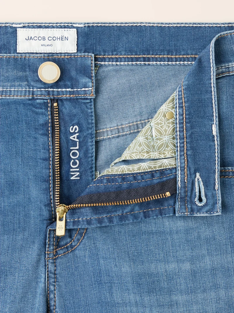 Nicolas – Bermudas in Power Stretch Denim