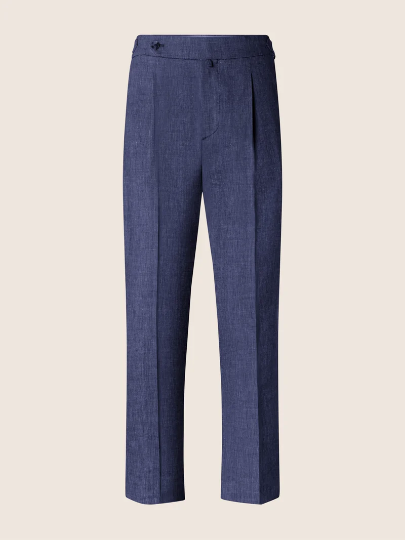 Oliver – Pants in Linen and Wool Batavia