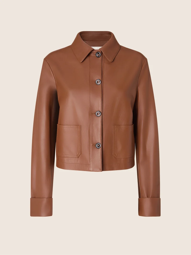 Light Nappa Leather Jacket