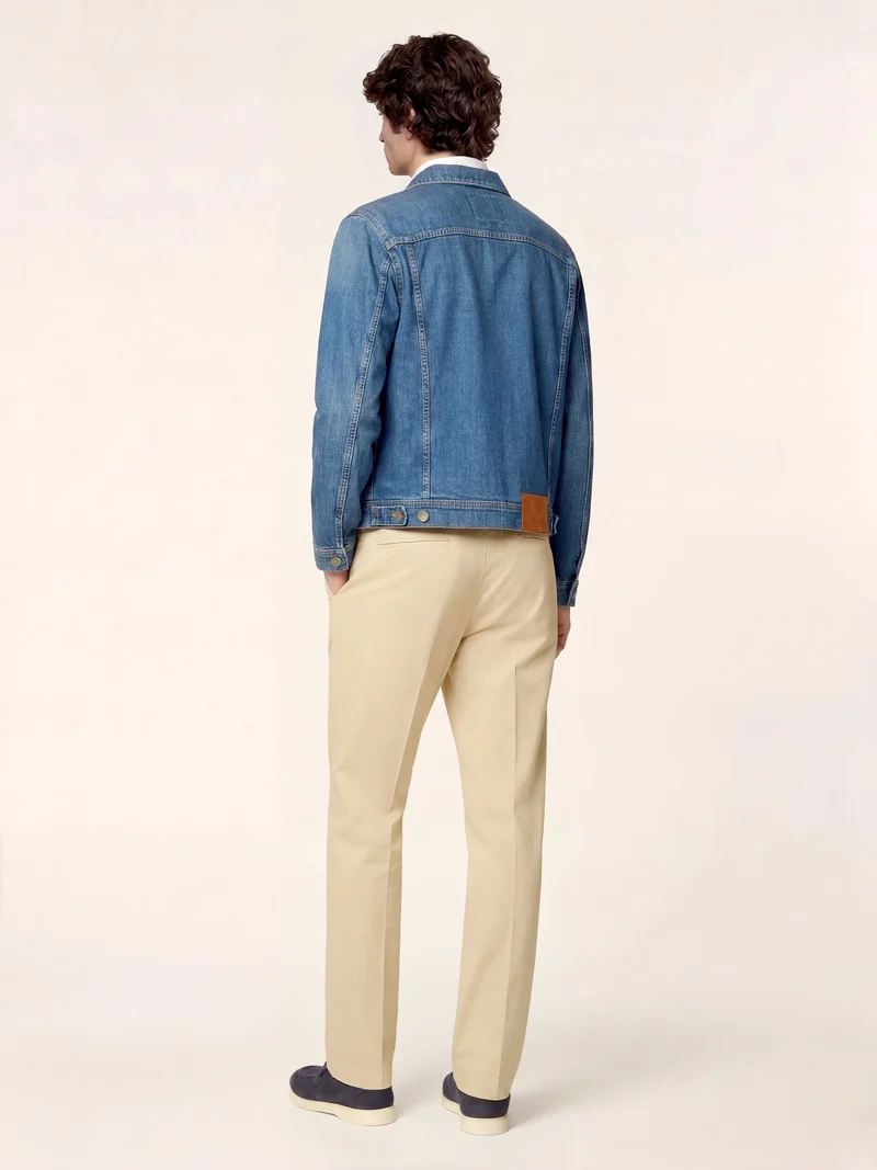 Justin – Pants in Stretch Gabardine