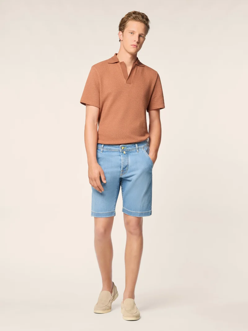 Lou – Bermudas in comfort denim