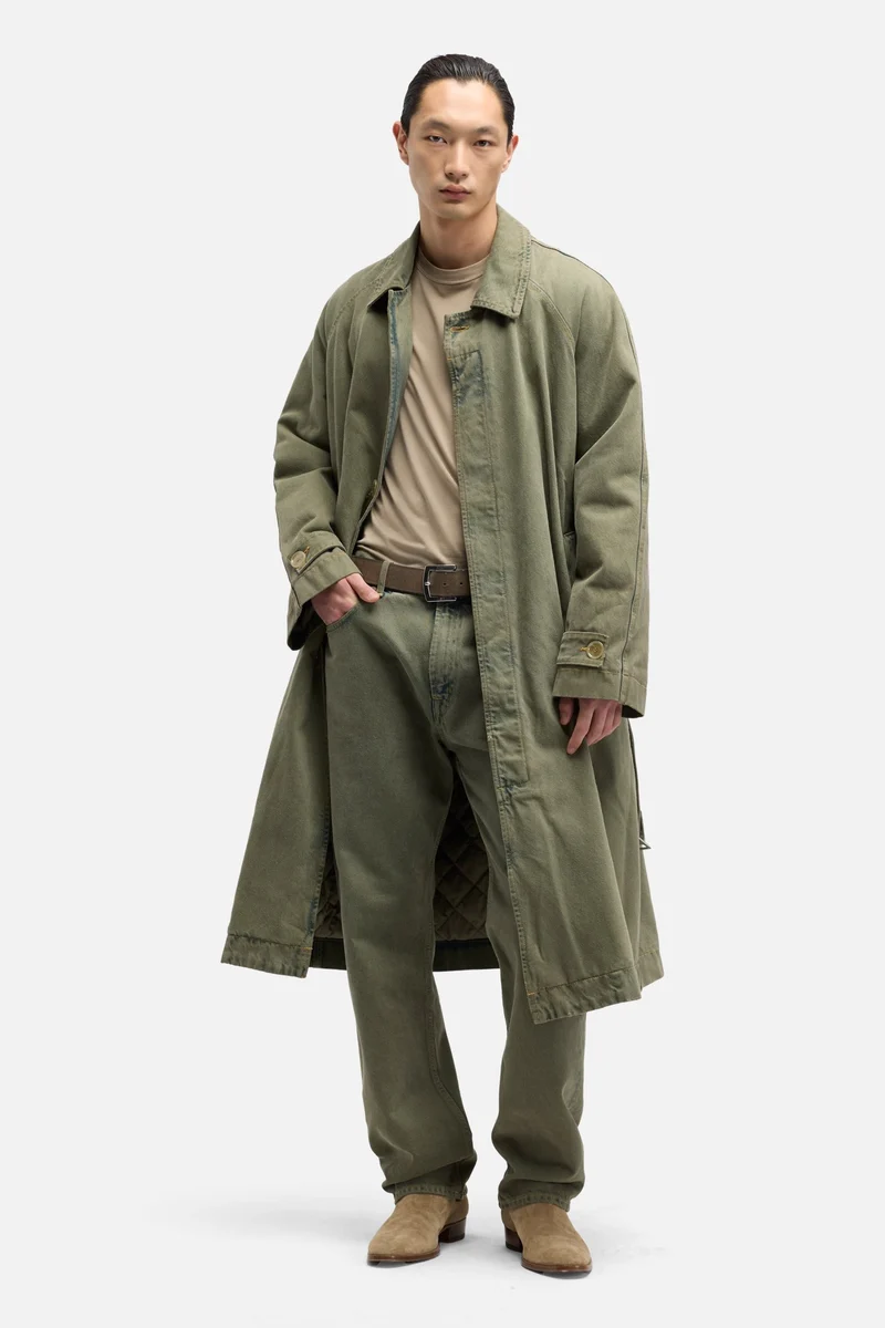 MANKIND Denim Car Coat in Wetlands