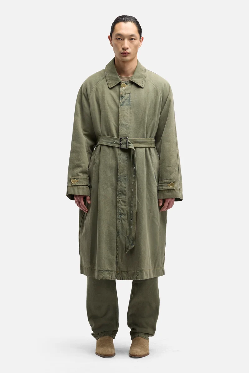 MANKIND Denim Car Coat in Wetlands