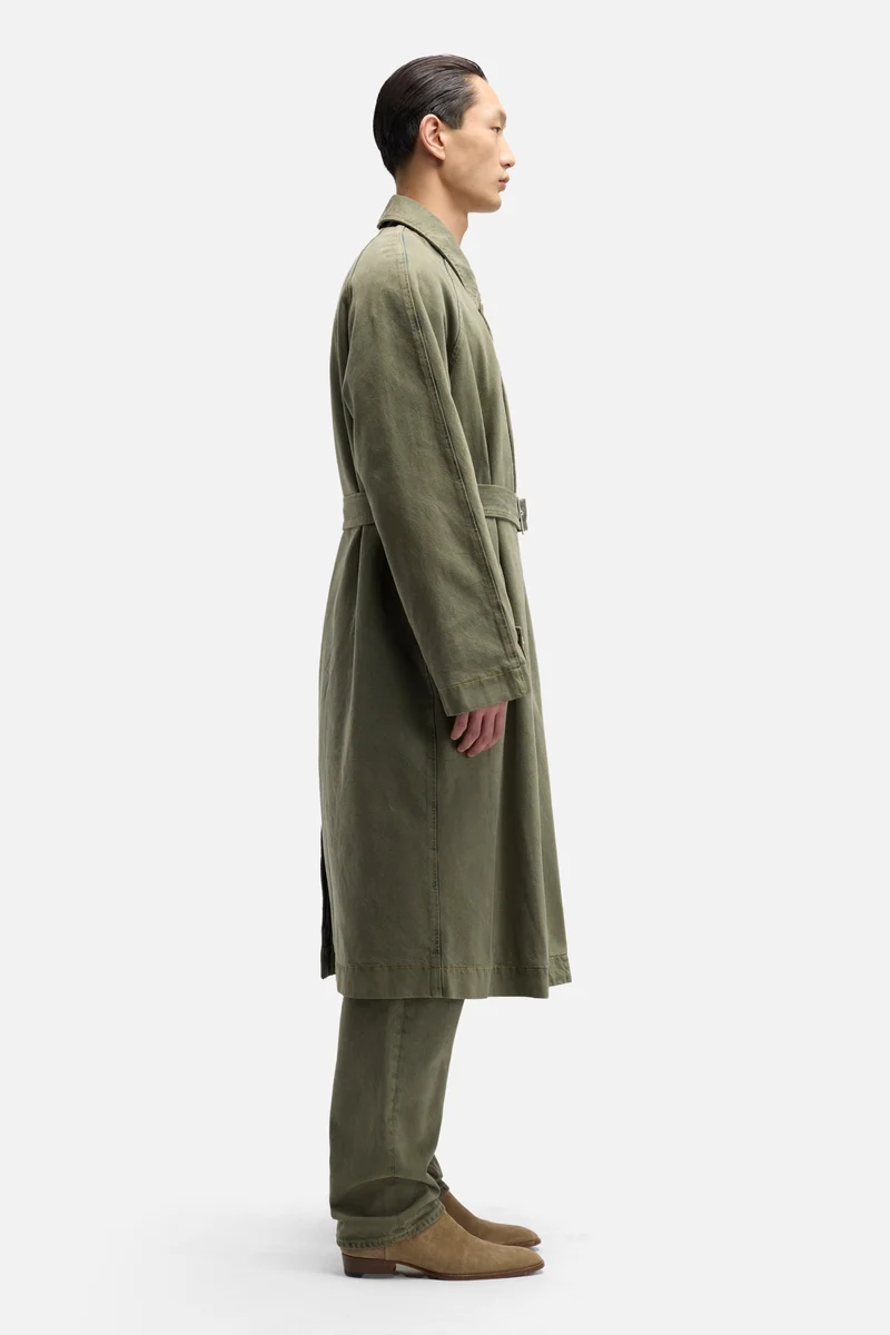 MANKIND Denim Car Coat in Wetlands