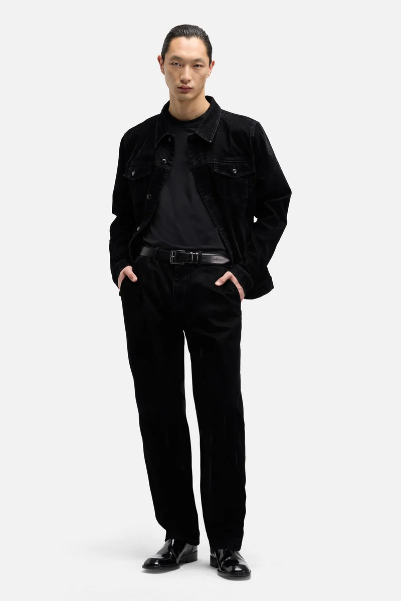 Flock Denim Straight Chino in Lava Rocks