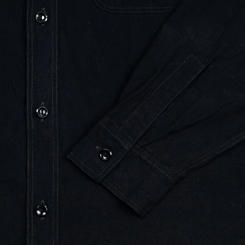 William Gibson Chambray Work Shirt Black