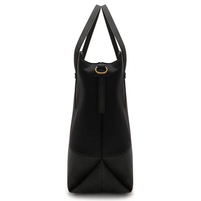 Violet Hamden Essential Bag Schwarze Schultertasche mit 13-Zoll-Laptopfach VH25034