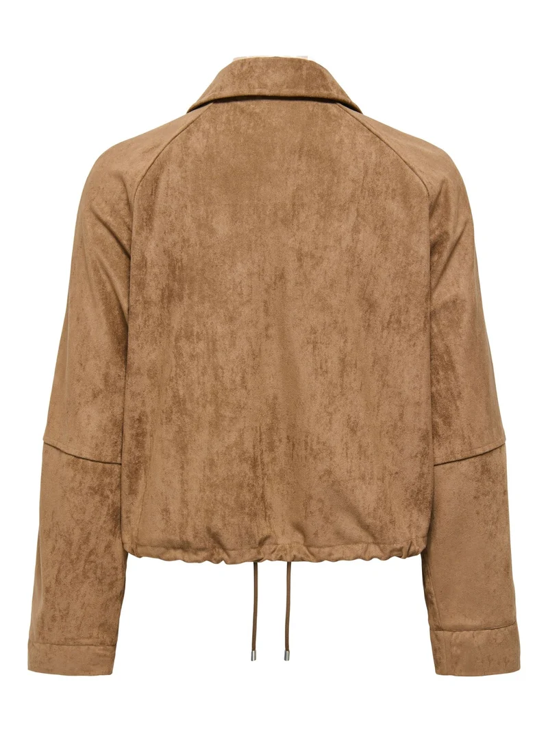 ONLY Wildleder-Optik Jacke Lixa