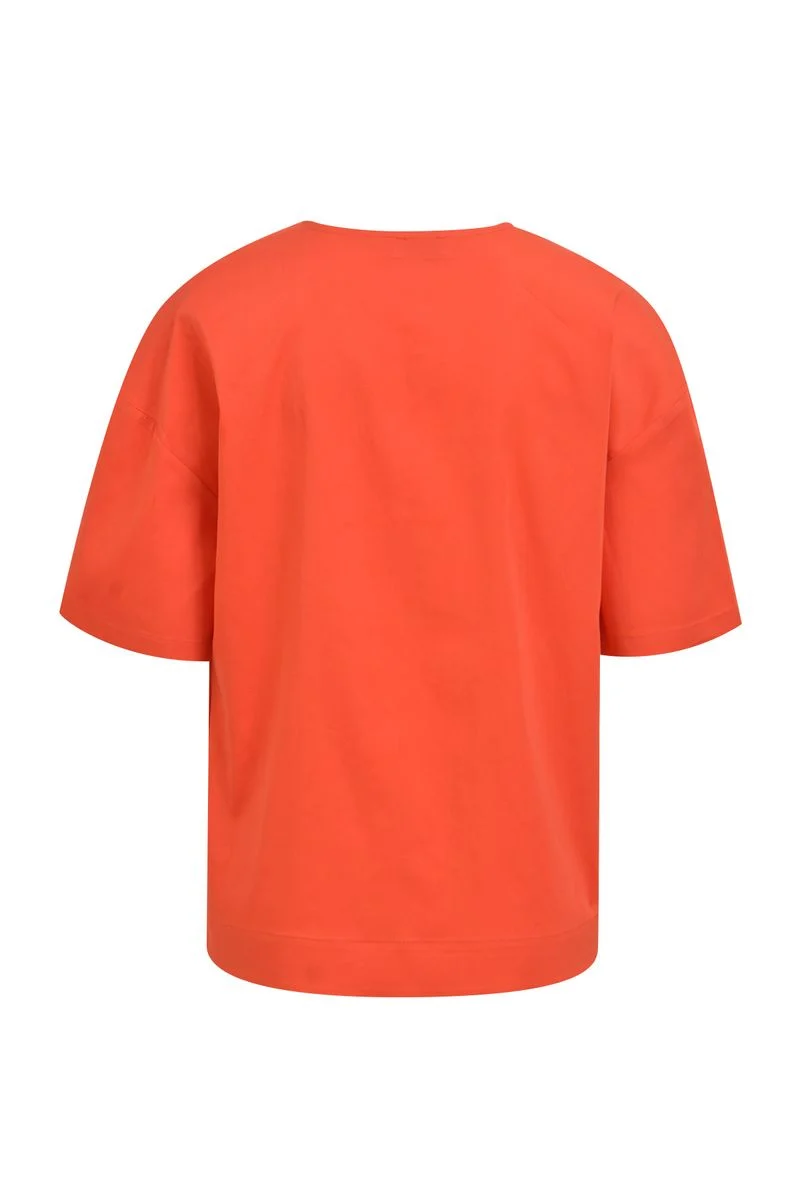roundneck blouse 1/2 sleeve