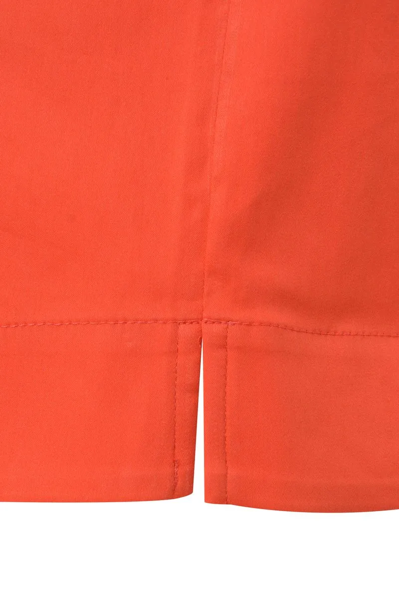 roundneck blouse 1/2 sleeve