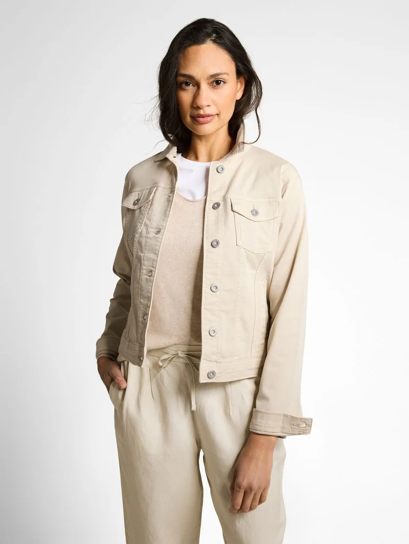 Jeansjacke mit Eingriffstaschen