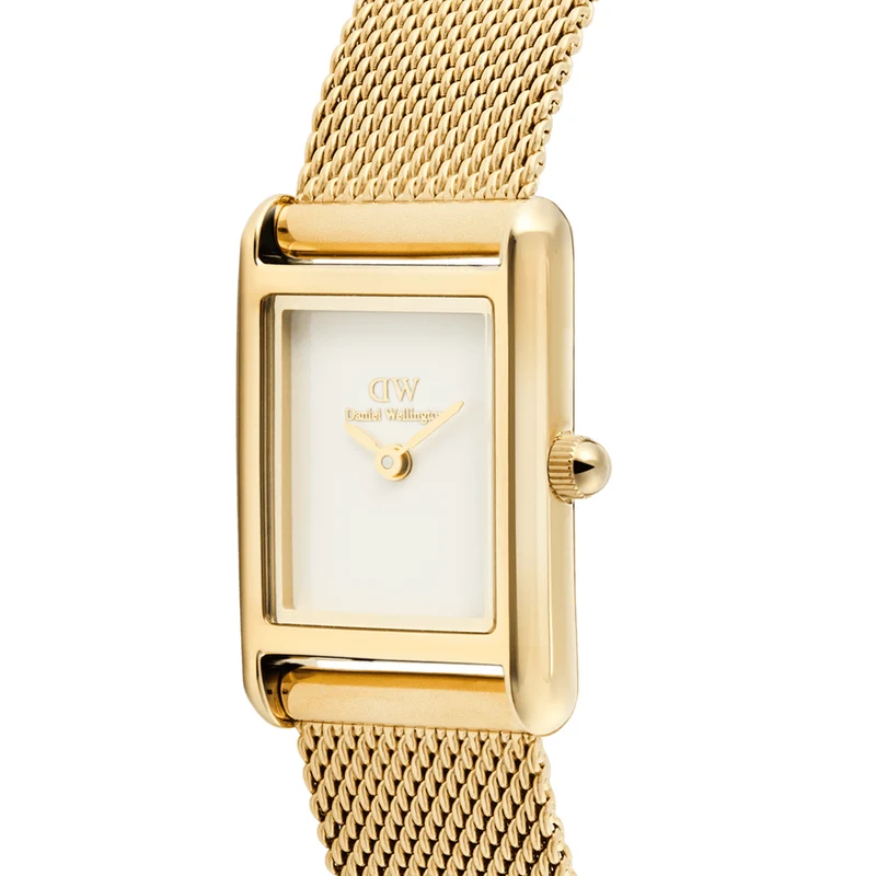 Daniel Wellington Bound Mini Evergold Weiß Damen Uhr DW00100928