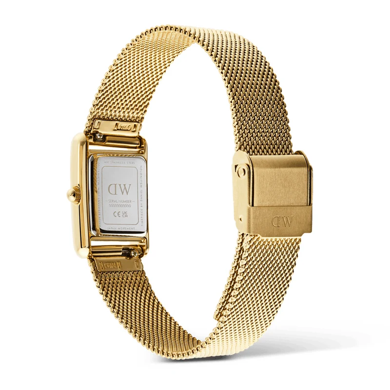 Daniel Wellington Bound Mini Evergold Weiß Damen Uhr DW00100928