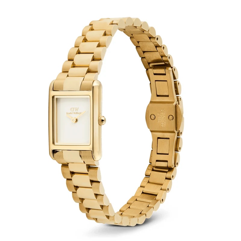Daniel Wellington Bound Mini 3-Link Goldfarben Damen Uhr DW00100931