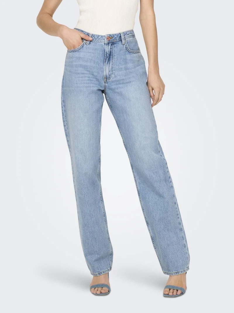 ONLY Straight Fit Jeans Damen
