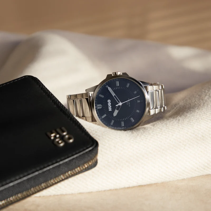 Hugo Boss HUGO herren Uhr Silber HU1530186