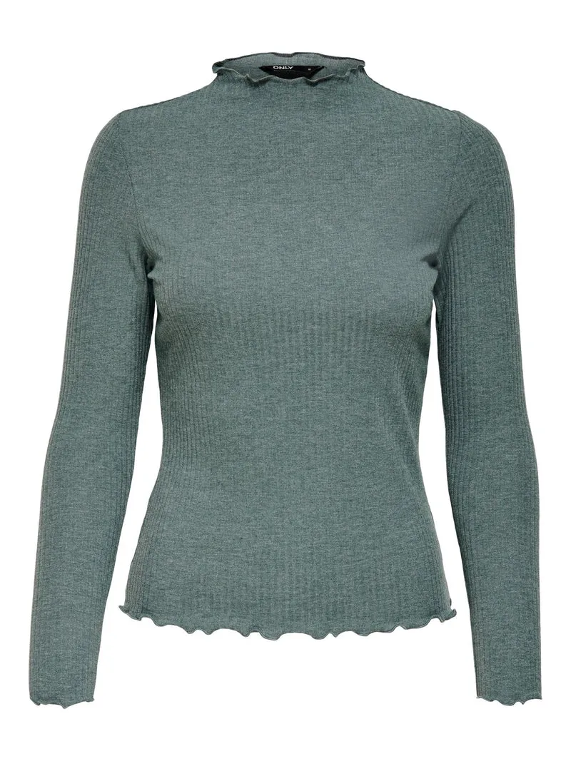 ONLY Langarm Top Hochkragen