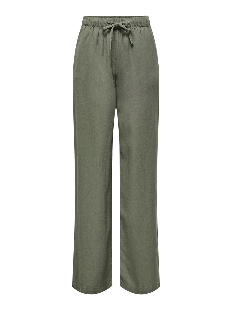ONLY Leinen-Viskose Hose Damen