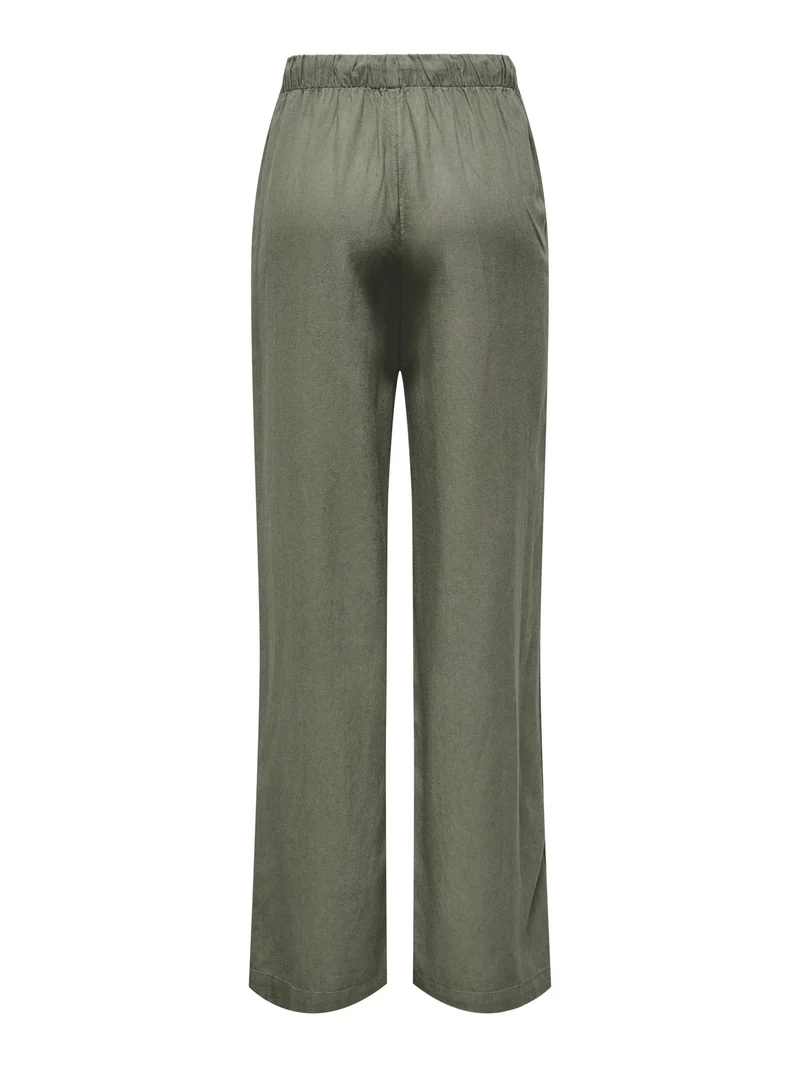 ONLY Leinen-Viskose Hose Damen