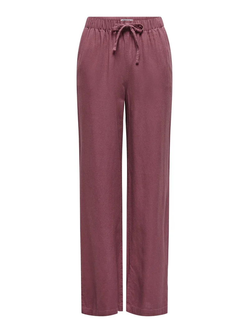 ONLY Leinen-Viskose Hose Damen