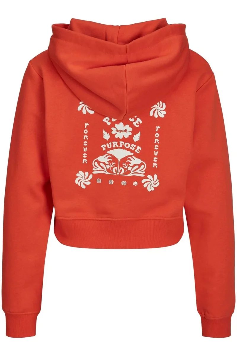 Jack & Jones Hoodie Damen Cropped