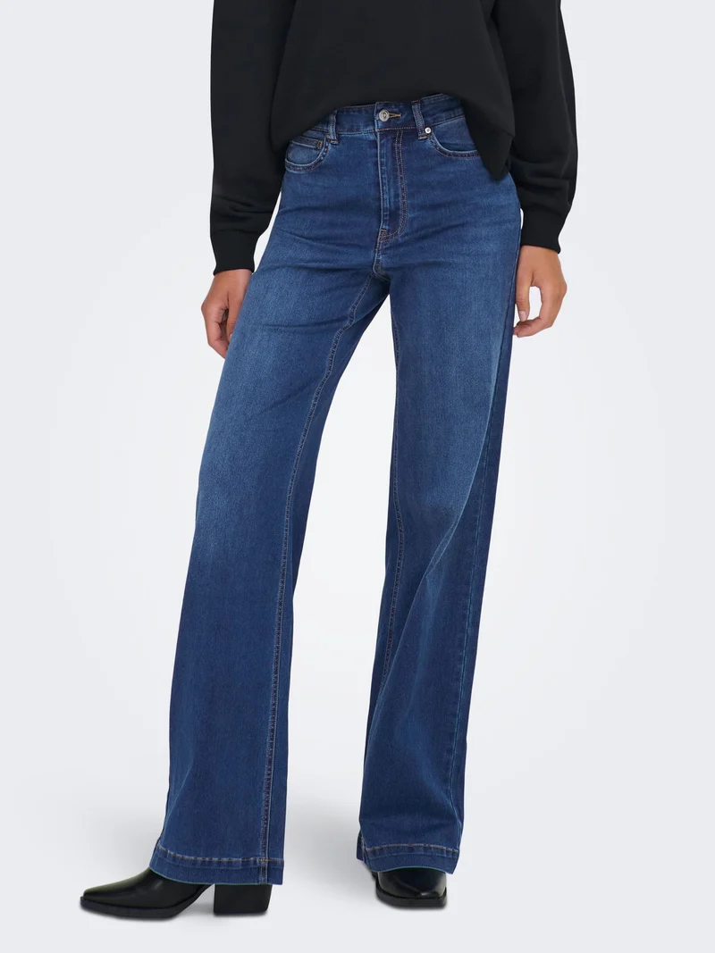 ONLY Madison Wide Fit Jeans Damen