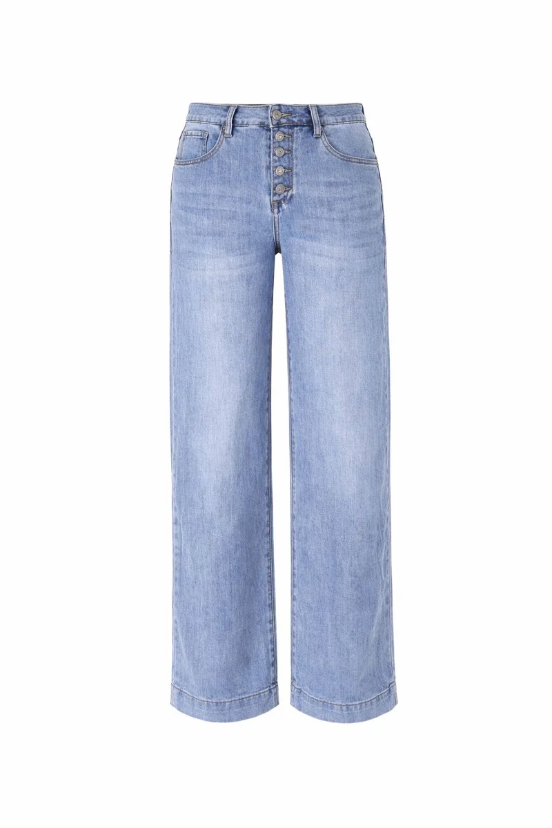Splash of Color Wideleg Jeans Damen