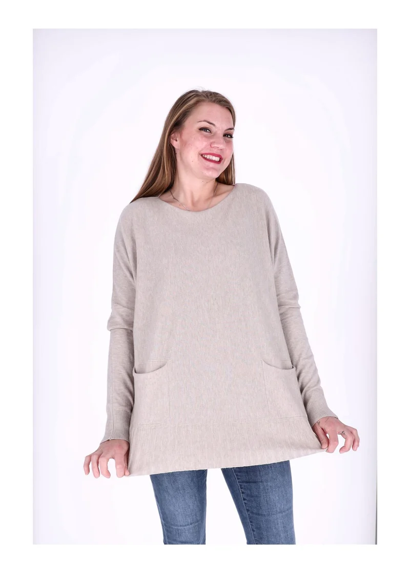 Splash of Color Strickpullover Damen