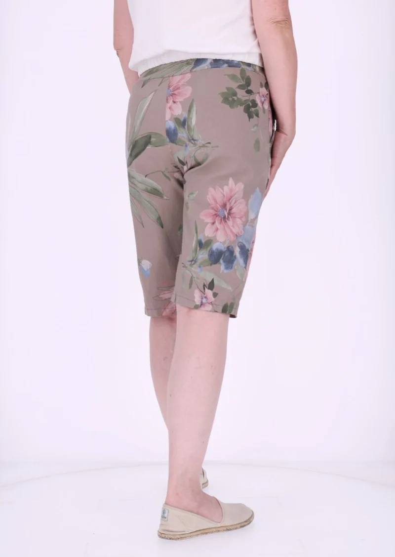 Splash of Color Shorts Damen Blüten