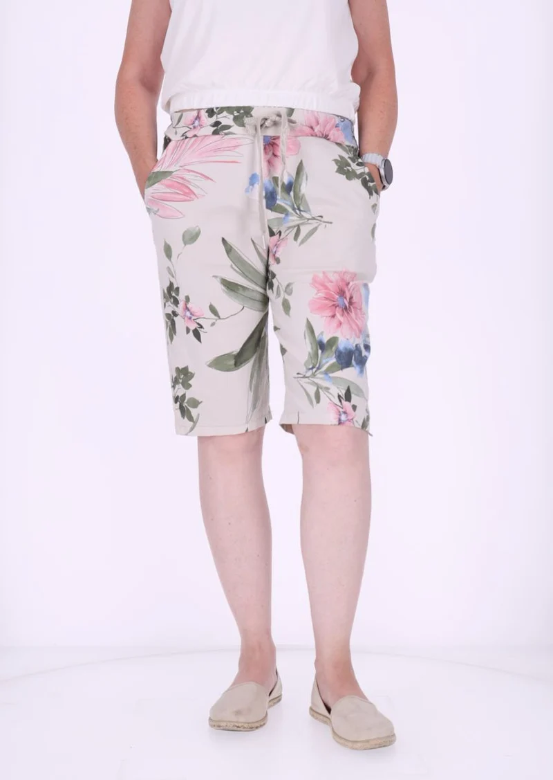Splash of Color Shorts Damen Blüten